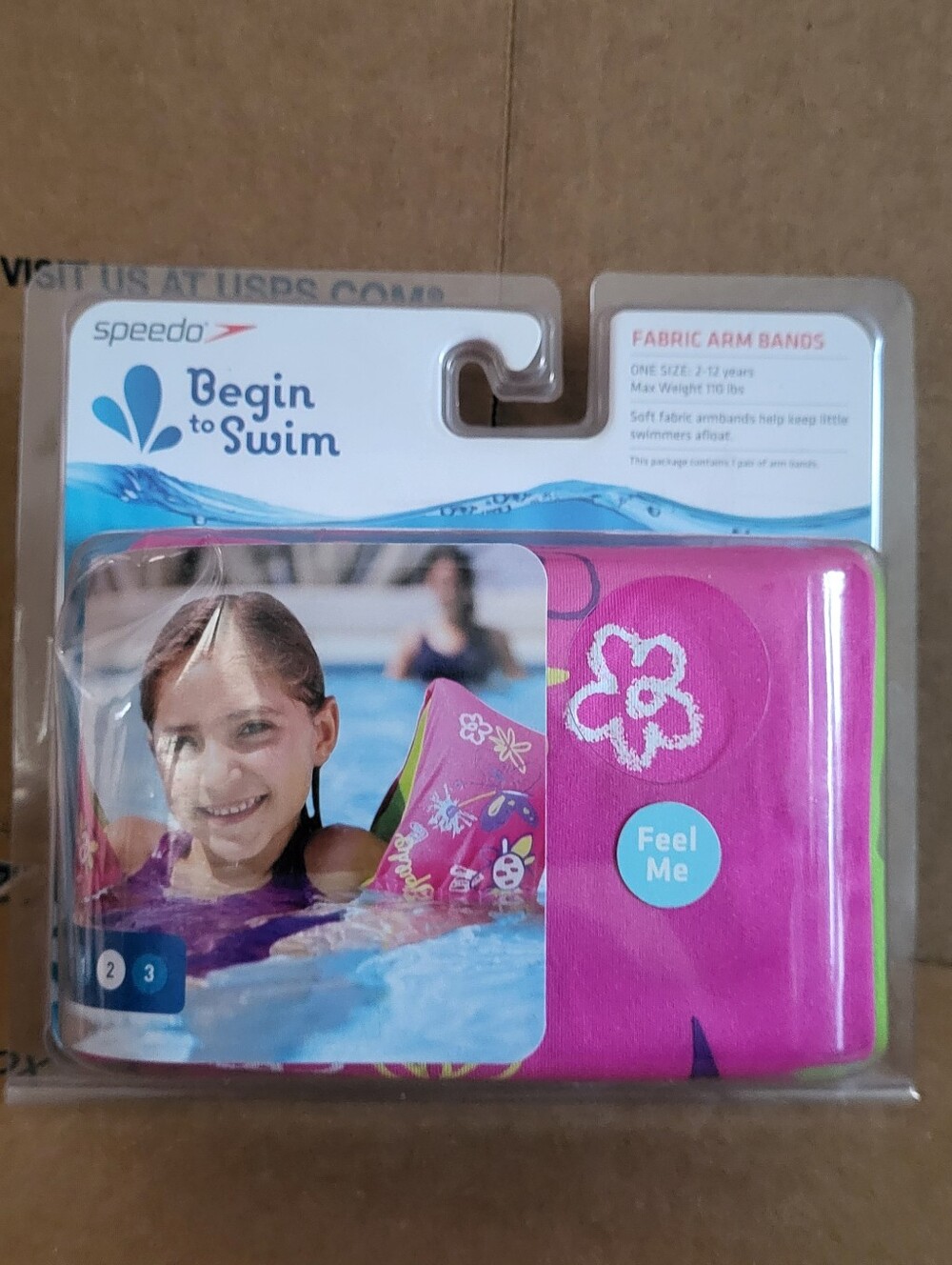 NEW Speedo Begin to Swim Fabric Arm Bands